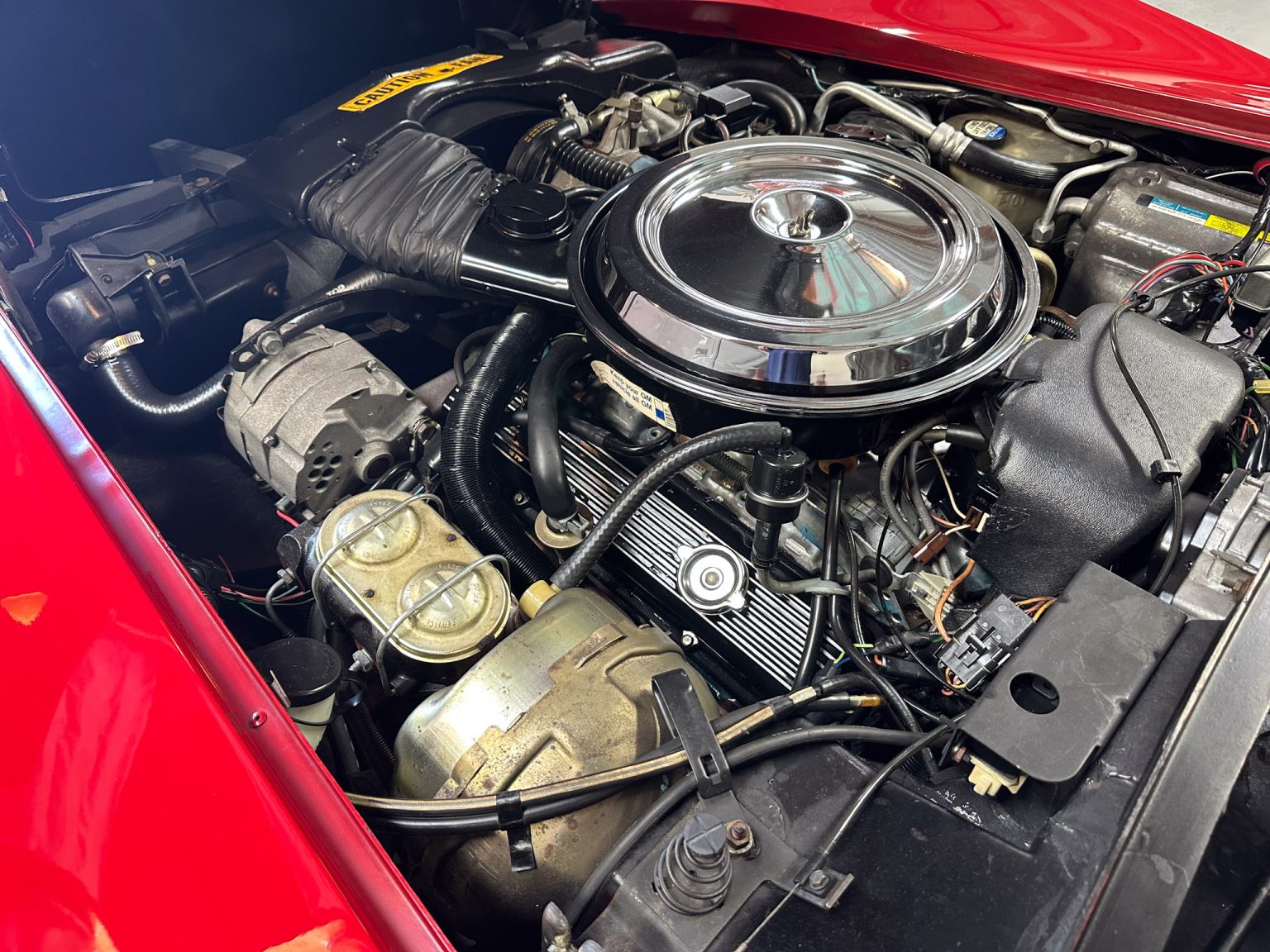 BaT 1981 Red Corvette Coupe 5829