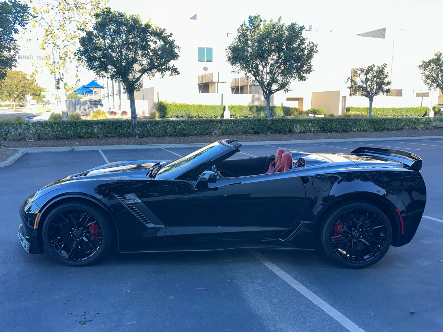 BaT 2015 Black Chevrolet Corvette Z06 Convertible 4013
