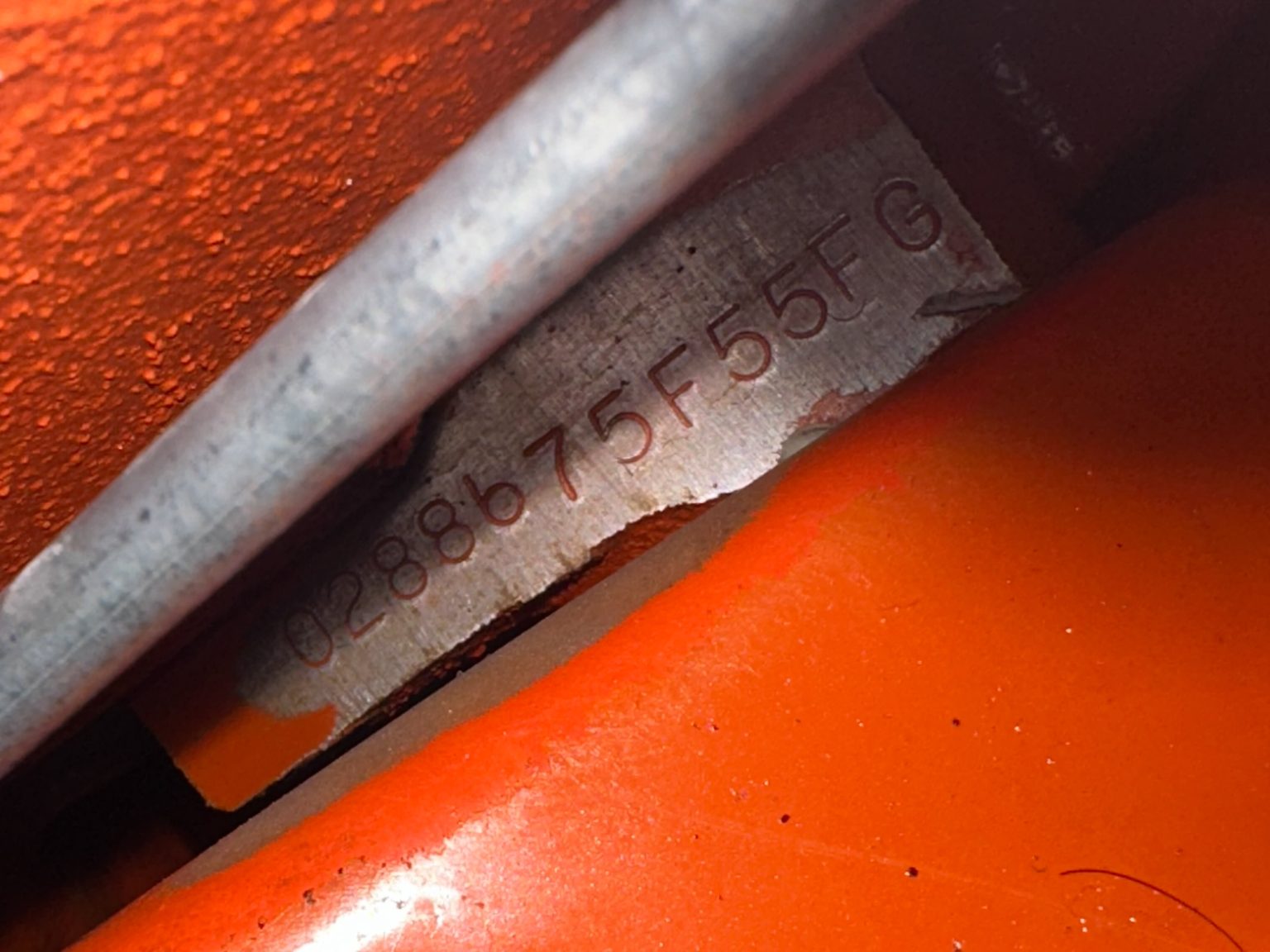 1955 White Corvette 9901