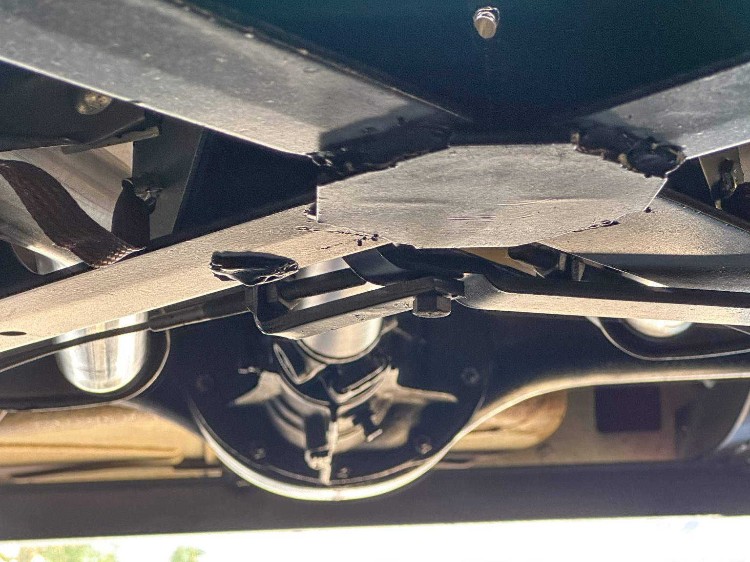 1955 White Corvette 9922