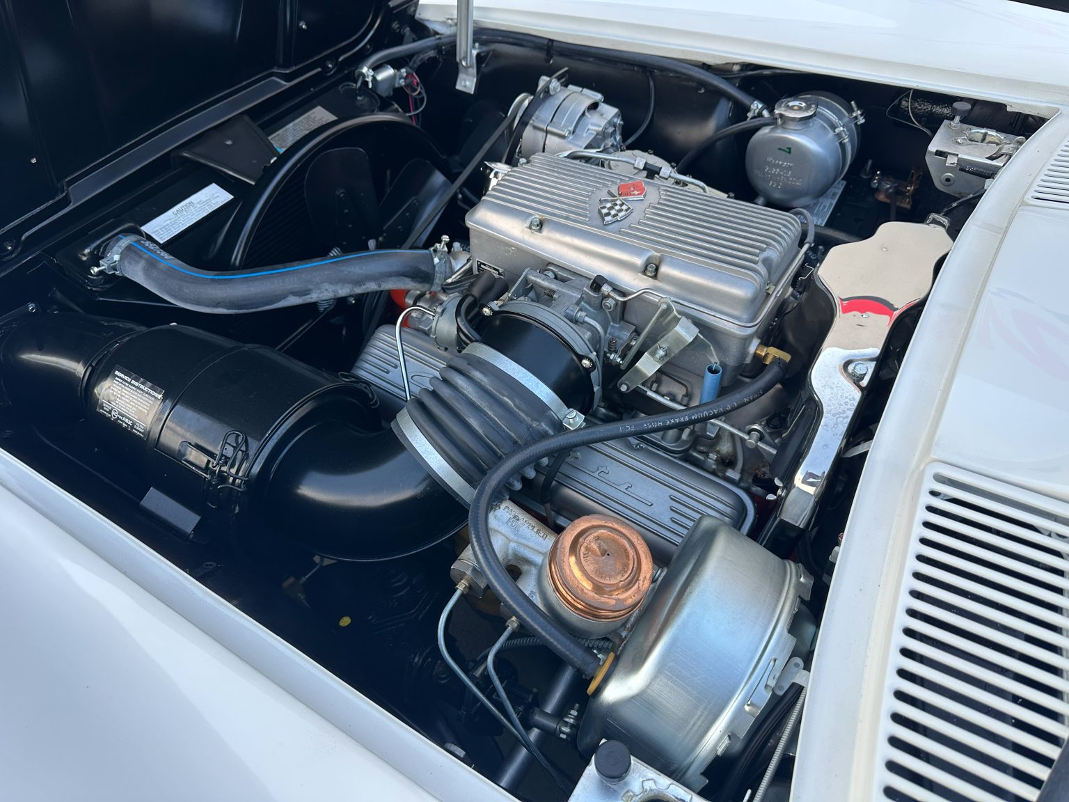 C&B 1963 White ZO6 0249