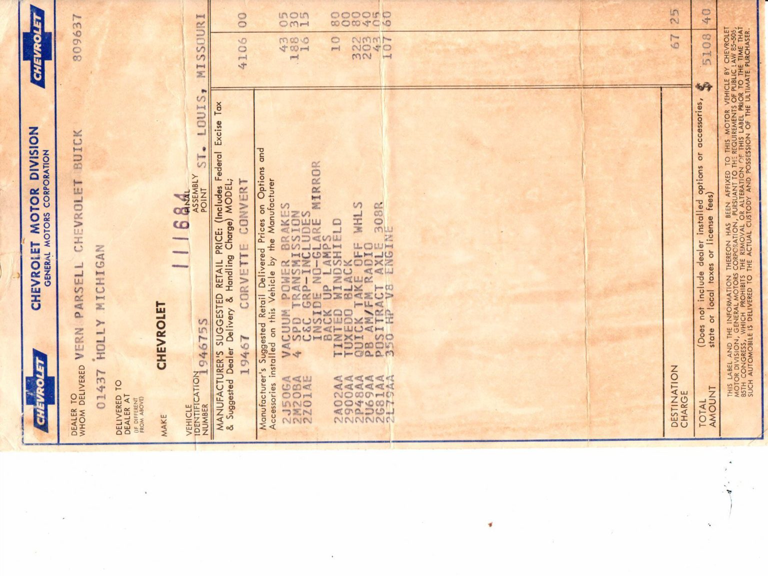 1965 Black L79 Convertible Website