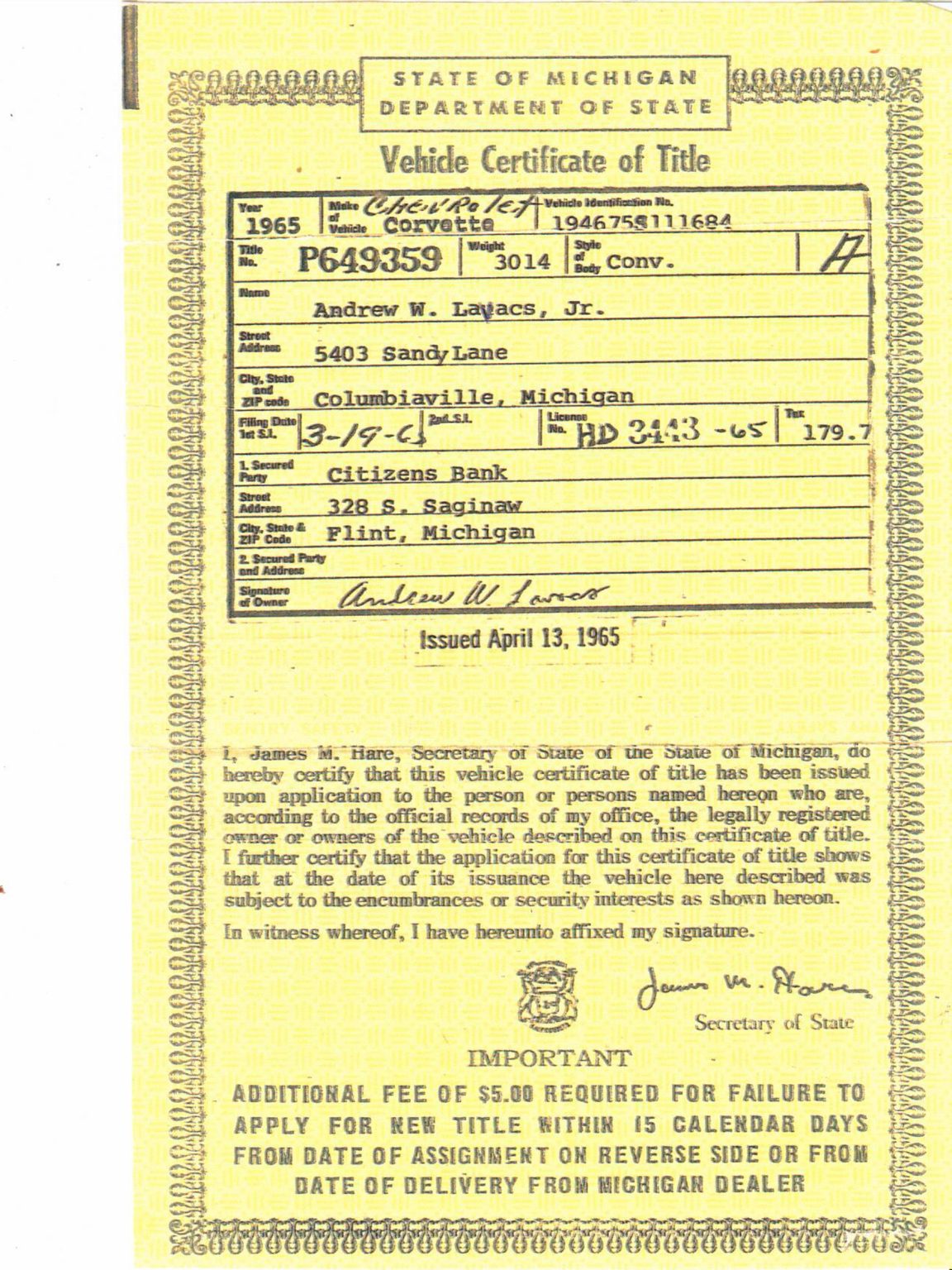 1965 Black L79 Convertible Website 3