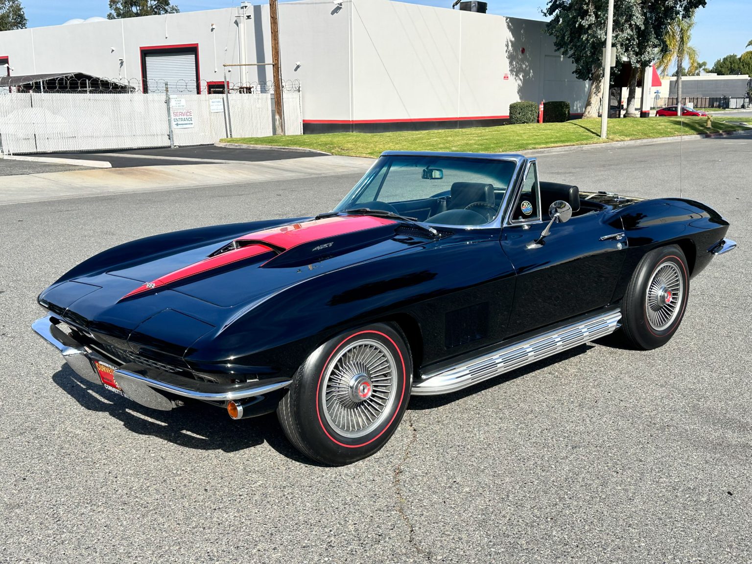 1967 Black L71 Corvette Convertible 0975