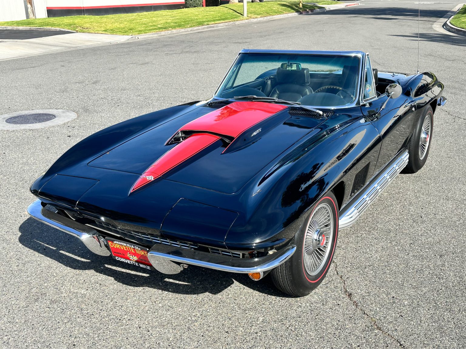 1967 Black L71 Corvette Convertible 0977