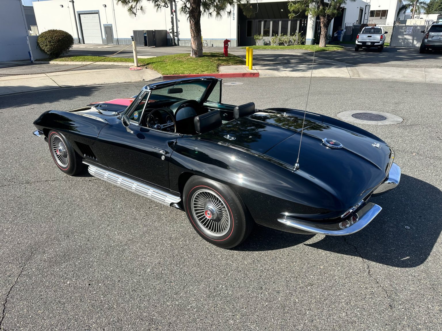 1967 Black L71 Corvette Convertible 0979