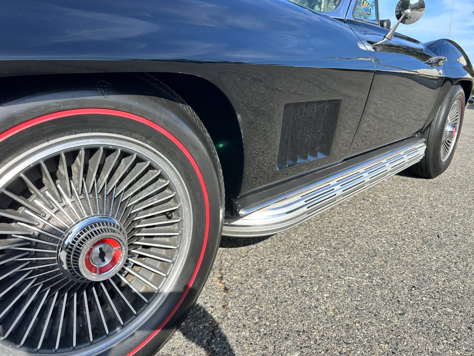 1967 Black L71 Corvette Convertible 0982