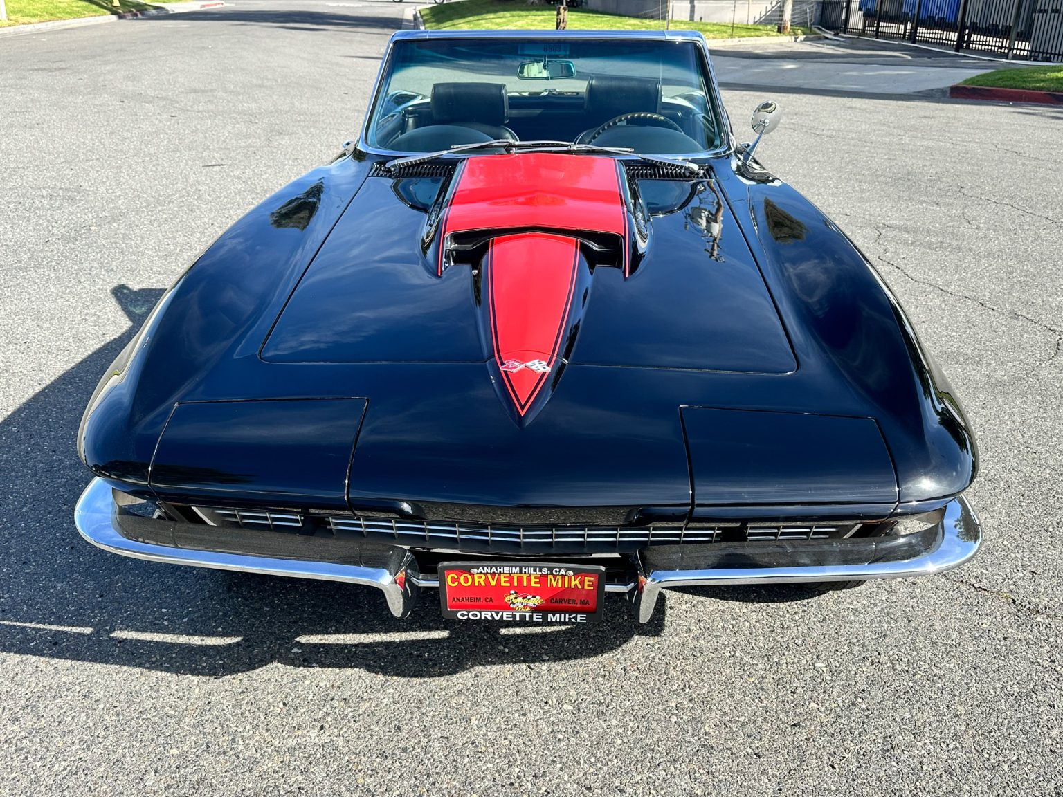 1967 Black L71 Corvette Convertible 0987