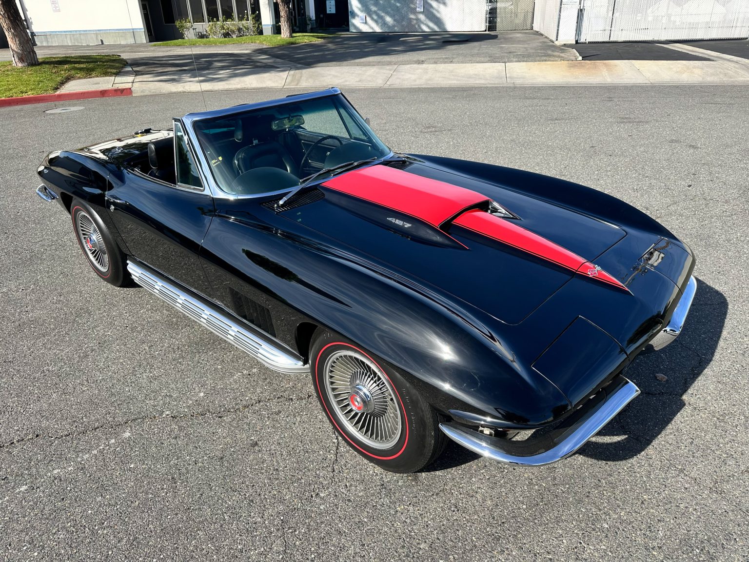 1967 Black L71 Corvette Convertible 0990