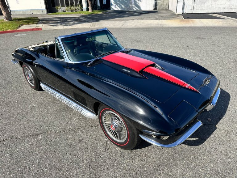 1967 Tuxedo Black Corvette L71 Convertible