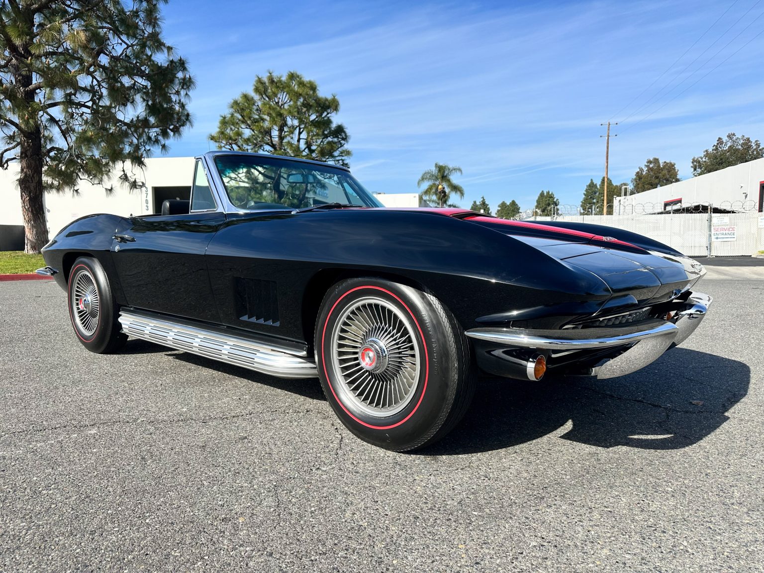 1967 Black L71 Corvette Convertible 0991