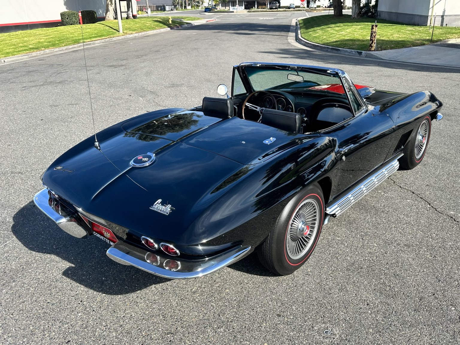 1967 Black L71 Corvette Convertible 0993