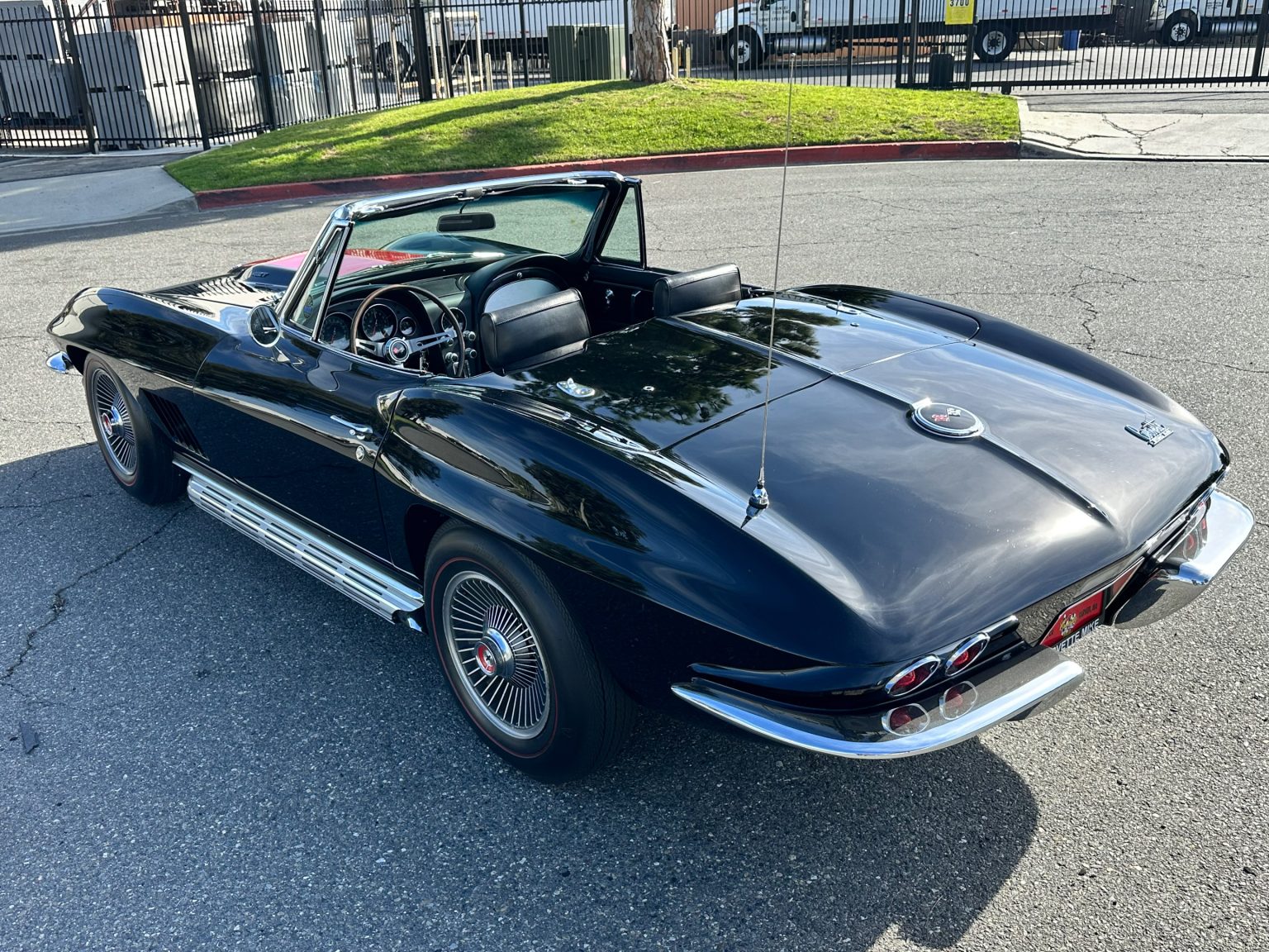 1967 Black L71 Corvette Convertible 0995