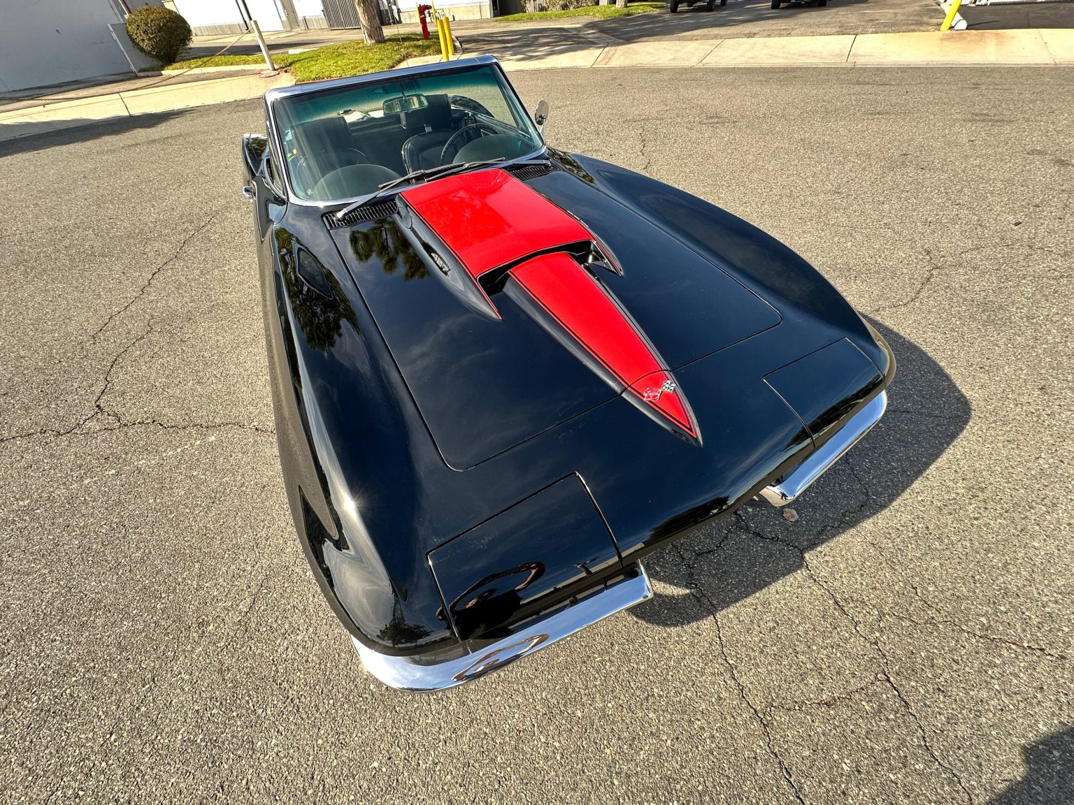 1967 Black L71 Corvette Convertible 0996