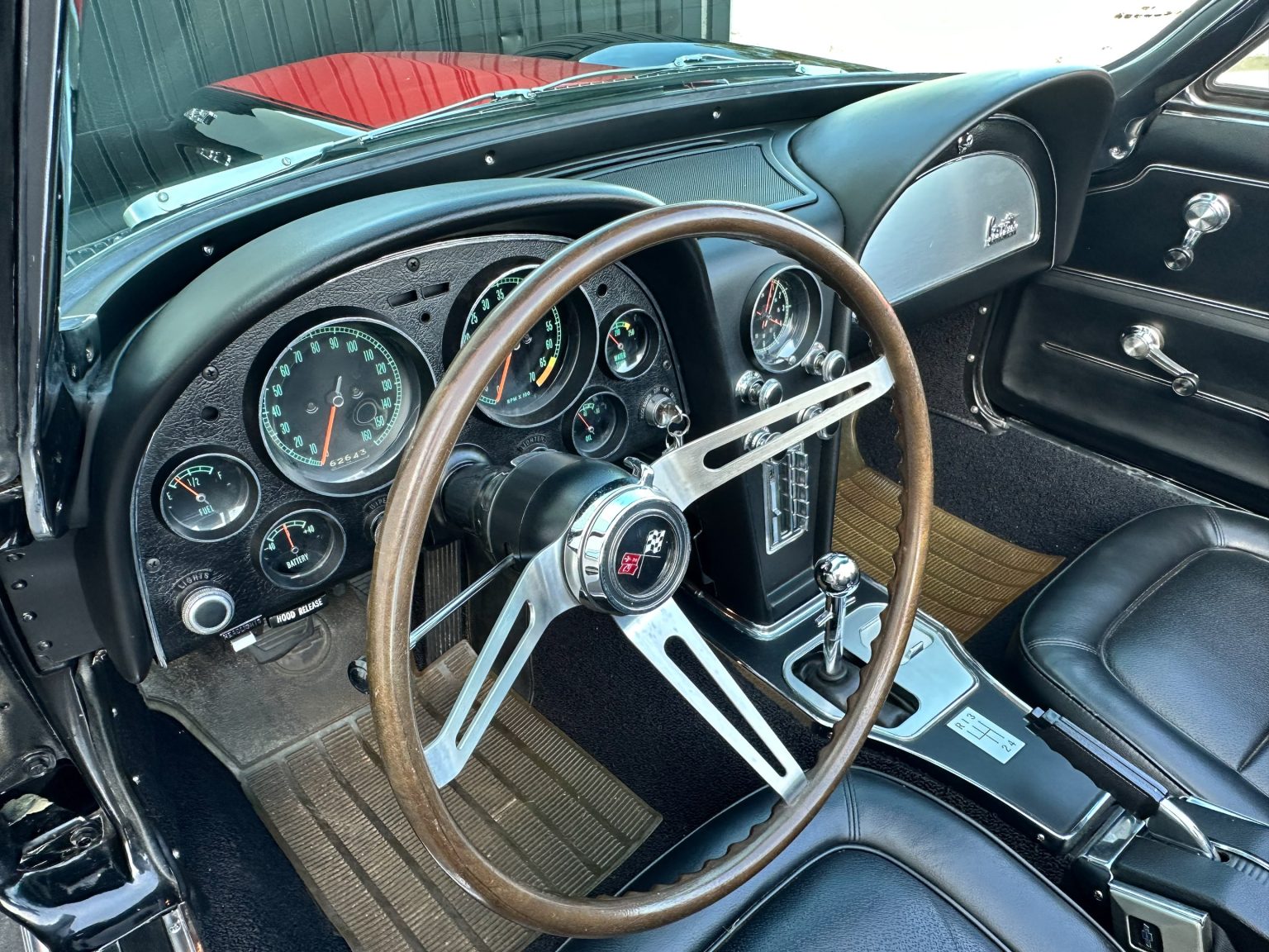 1967 Black L71 Corvette Convertible 0999