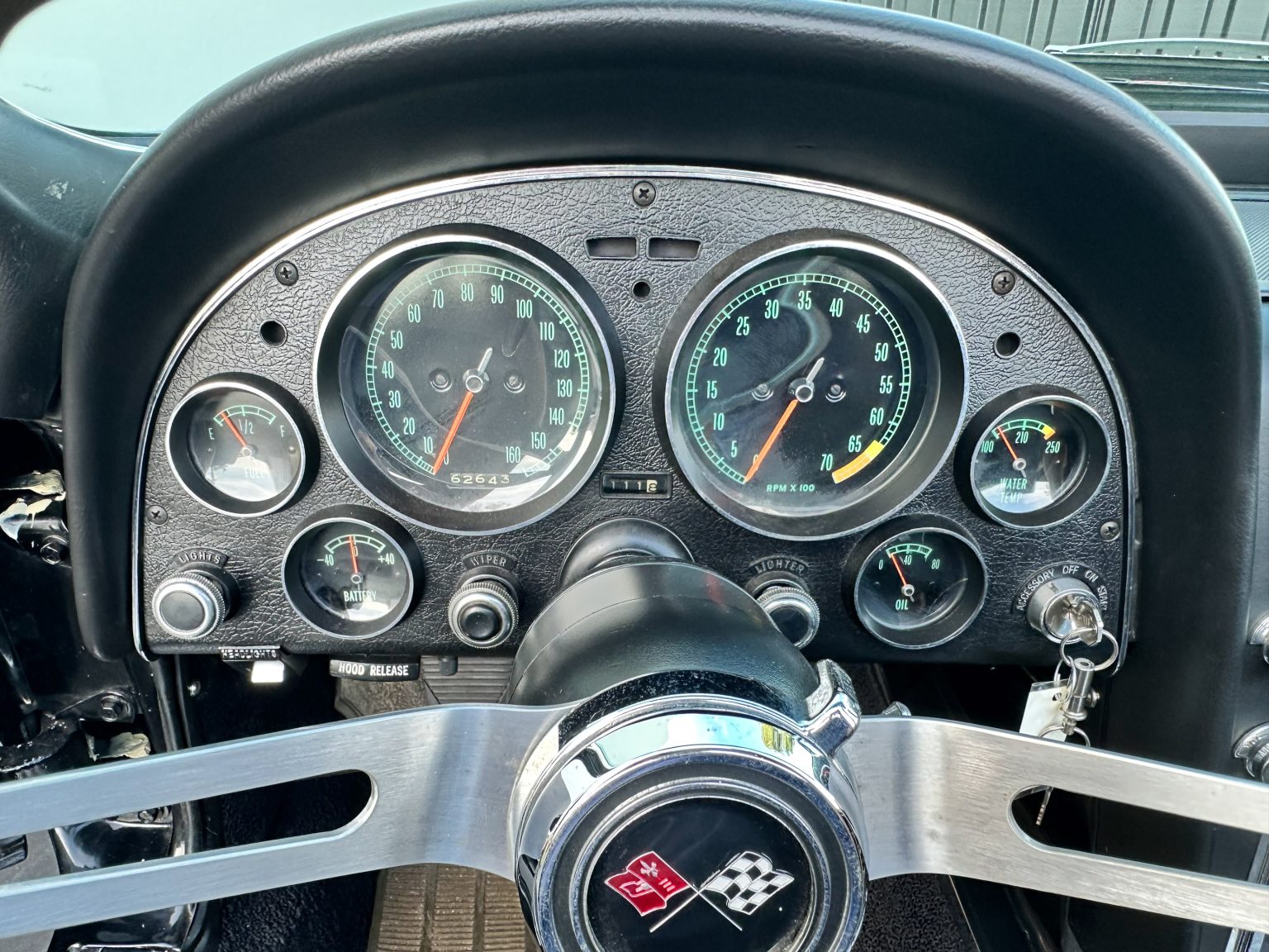 1967 Black L71 Corvette Convertible 1001