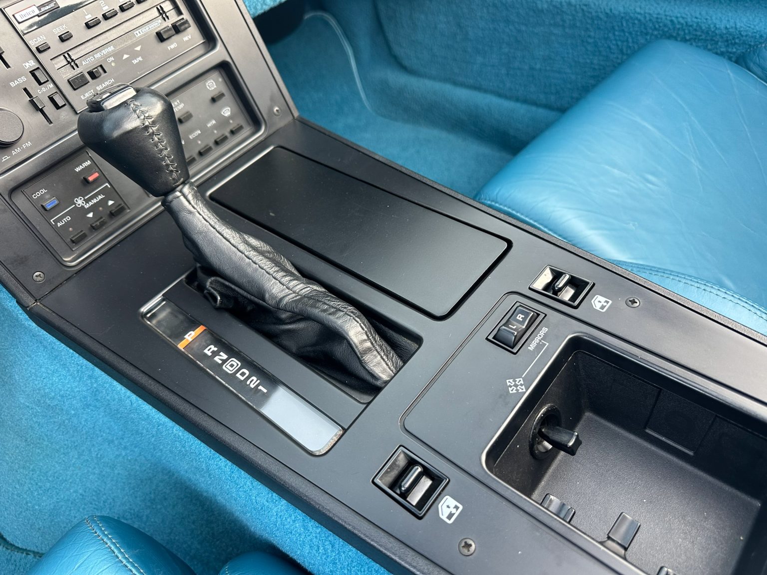 1989 Blue Corvette Convertible 0864