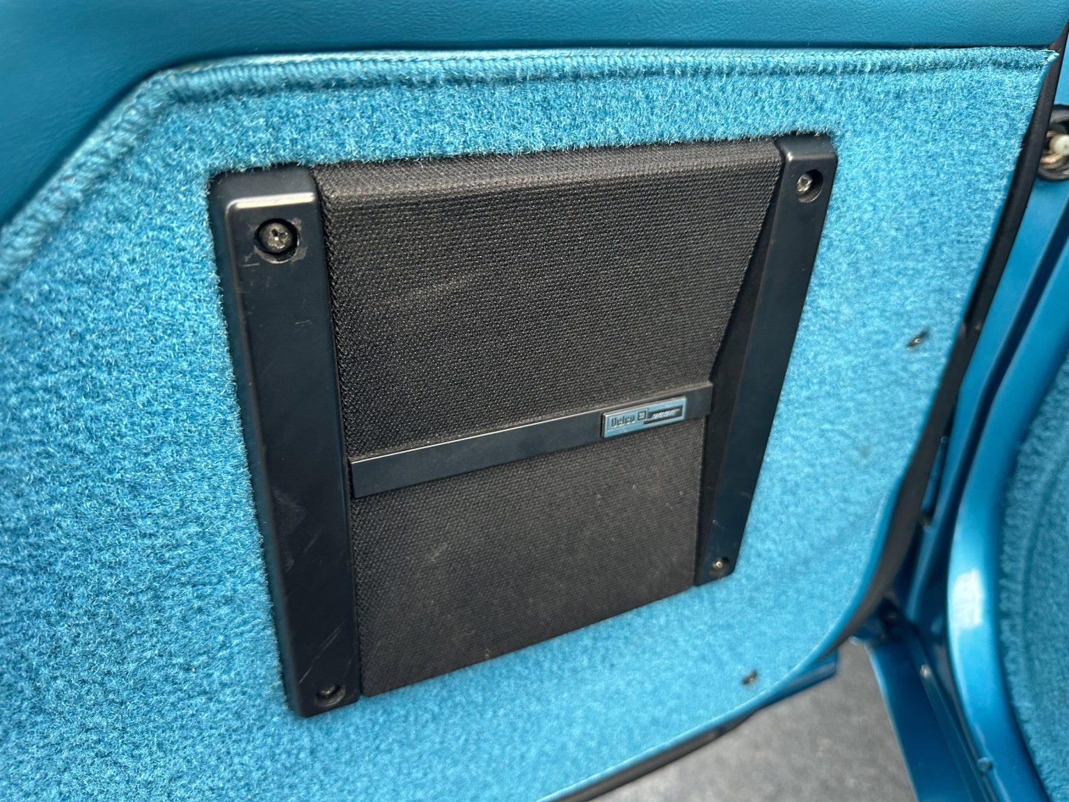 1989 Blue Corvette Convertible 0867