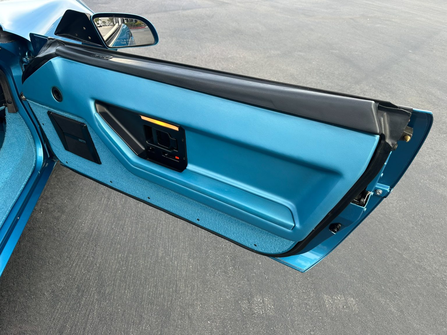 1989 Blue Corvette Convertible 0868