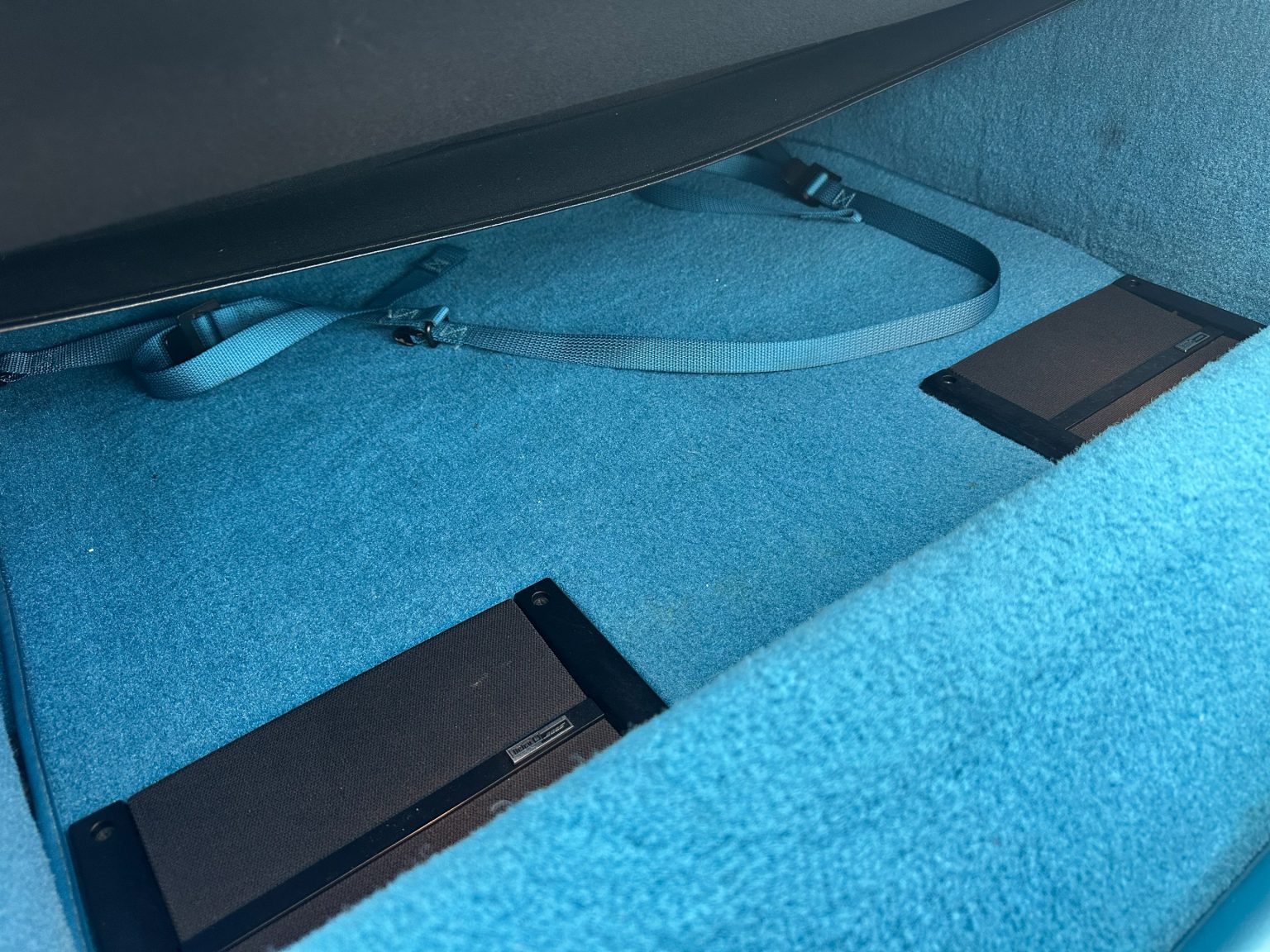 1989 Blue Corvette Convertible 0871