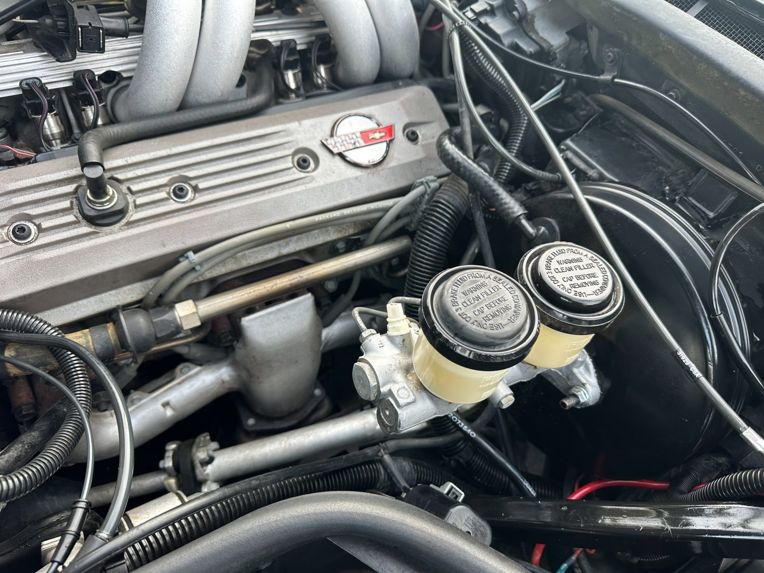 1989 Blue Corvette Convertible 0876