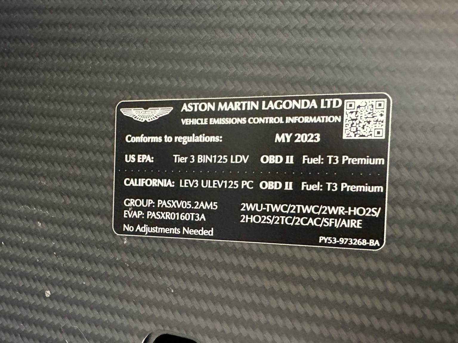 2023 Aston Martin Vantage V12 Roadster 0743