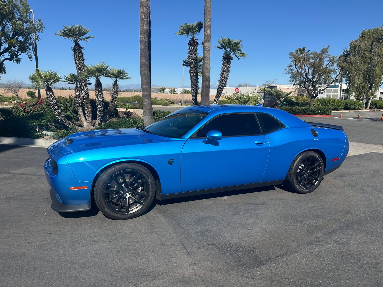 2023 Blue Dodge Challenger Hellcat Jailbreak 0386