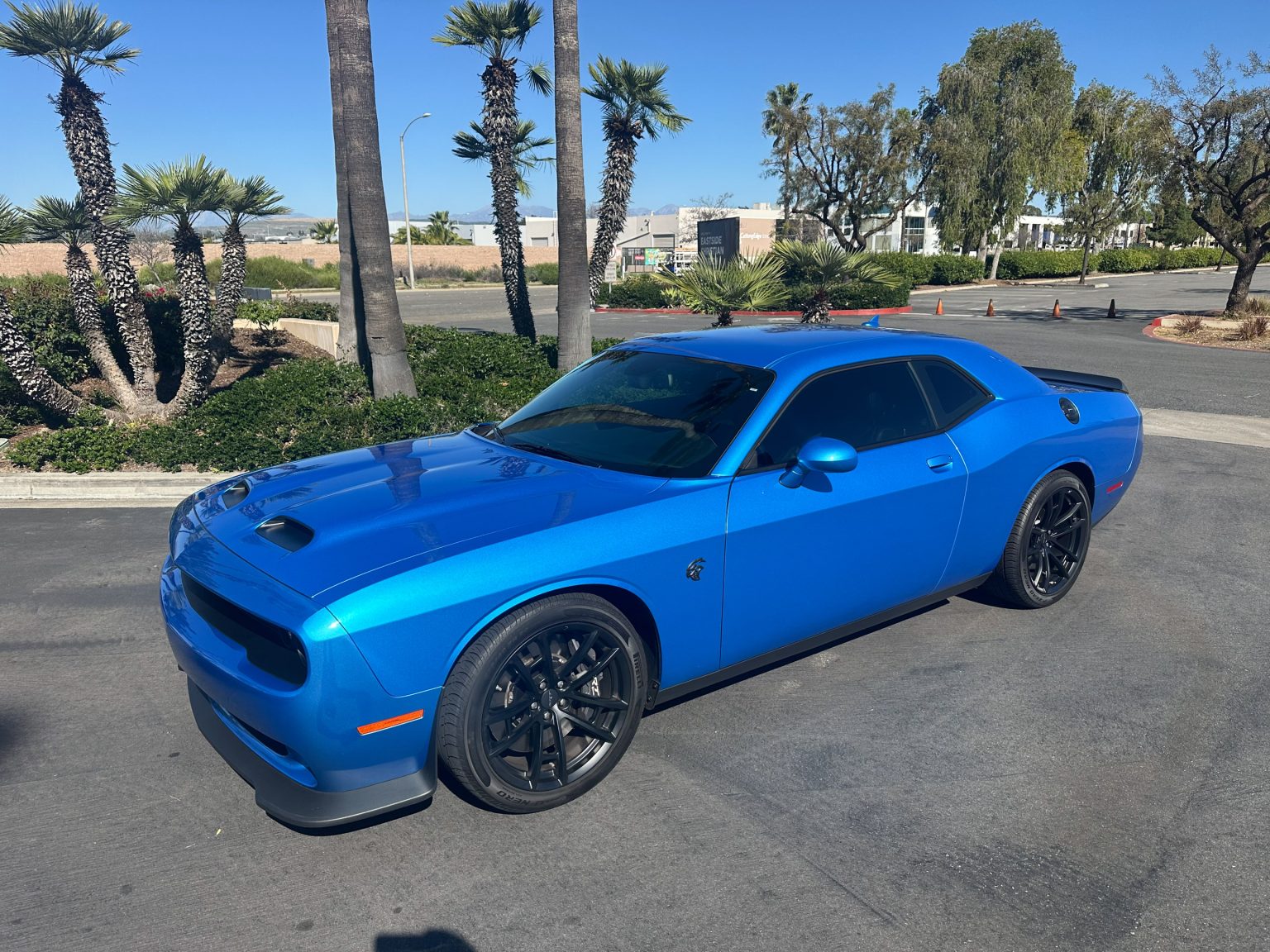 2023 Blue Dodge Challenger Hellcat Jailbreak 0387