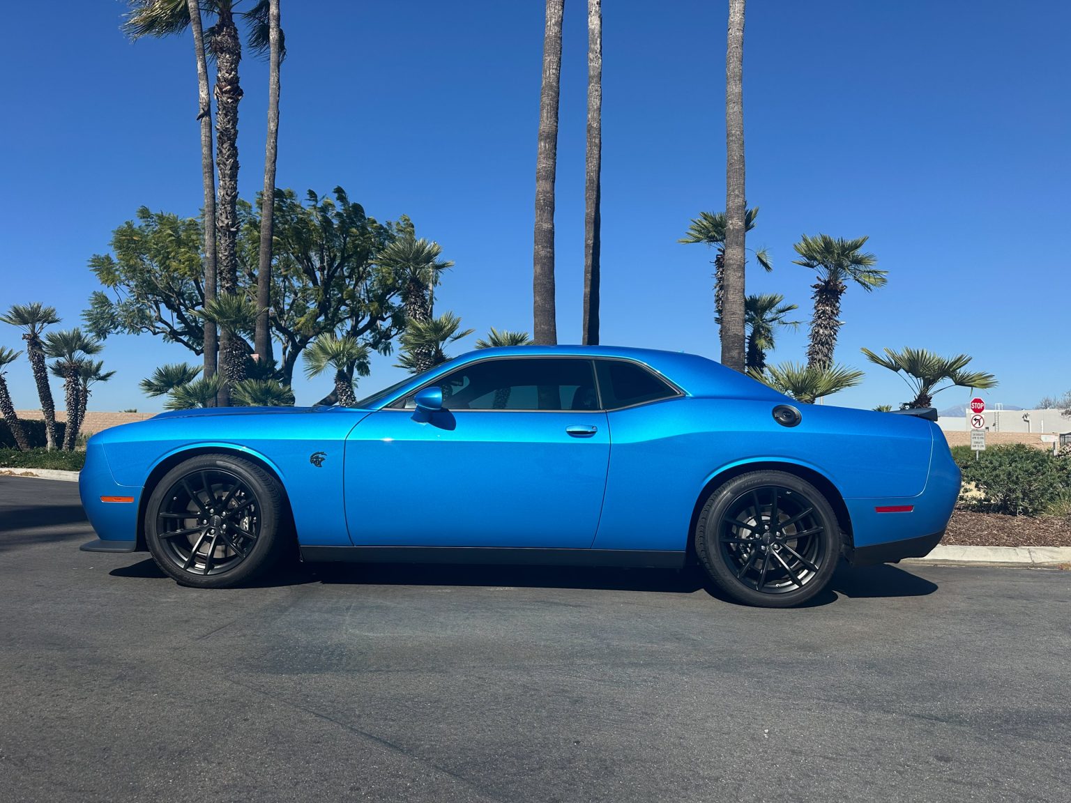 2023 Blue Dodge Challenger Hellcat Jailbreak 0388