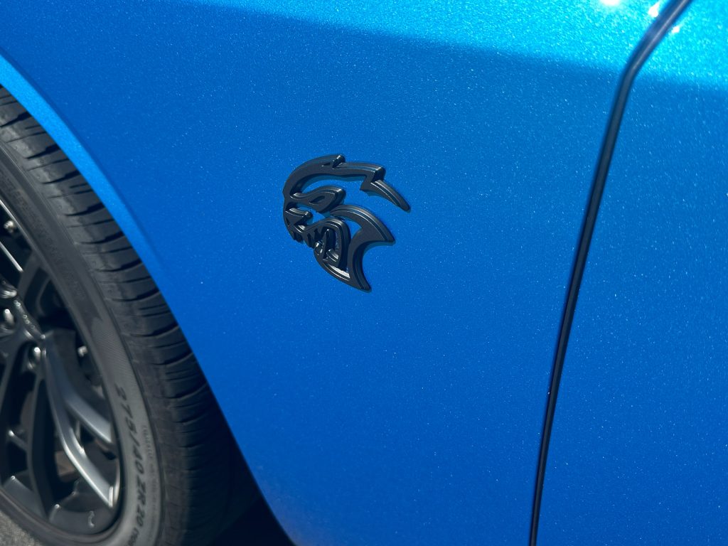 2023 Blue Dodge Challenger Hellcat Jailbreak 0392