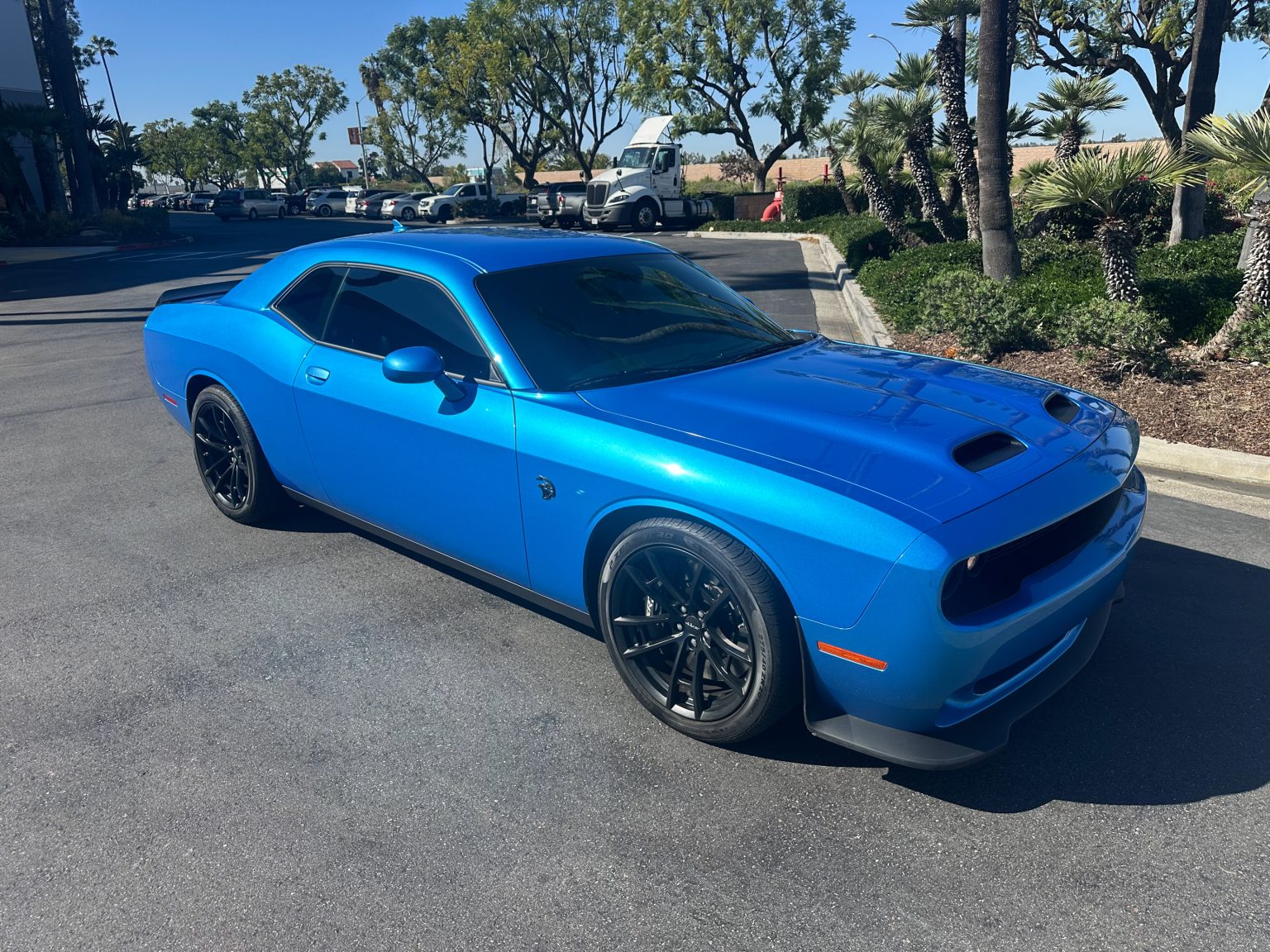2023 Blue Dodge Challenger Hellcat Jailbreak 0404