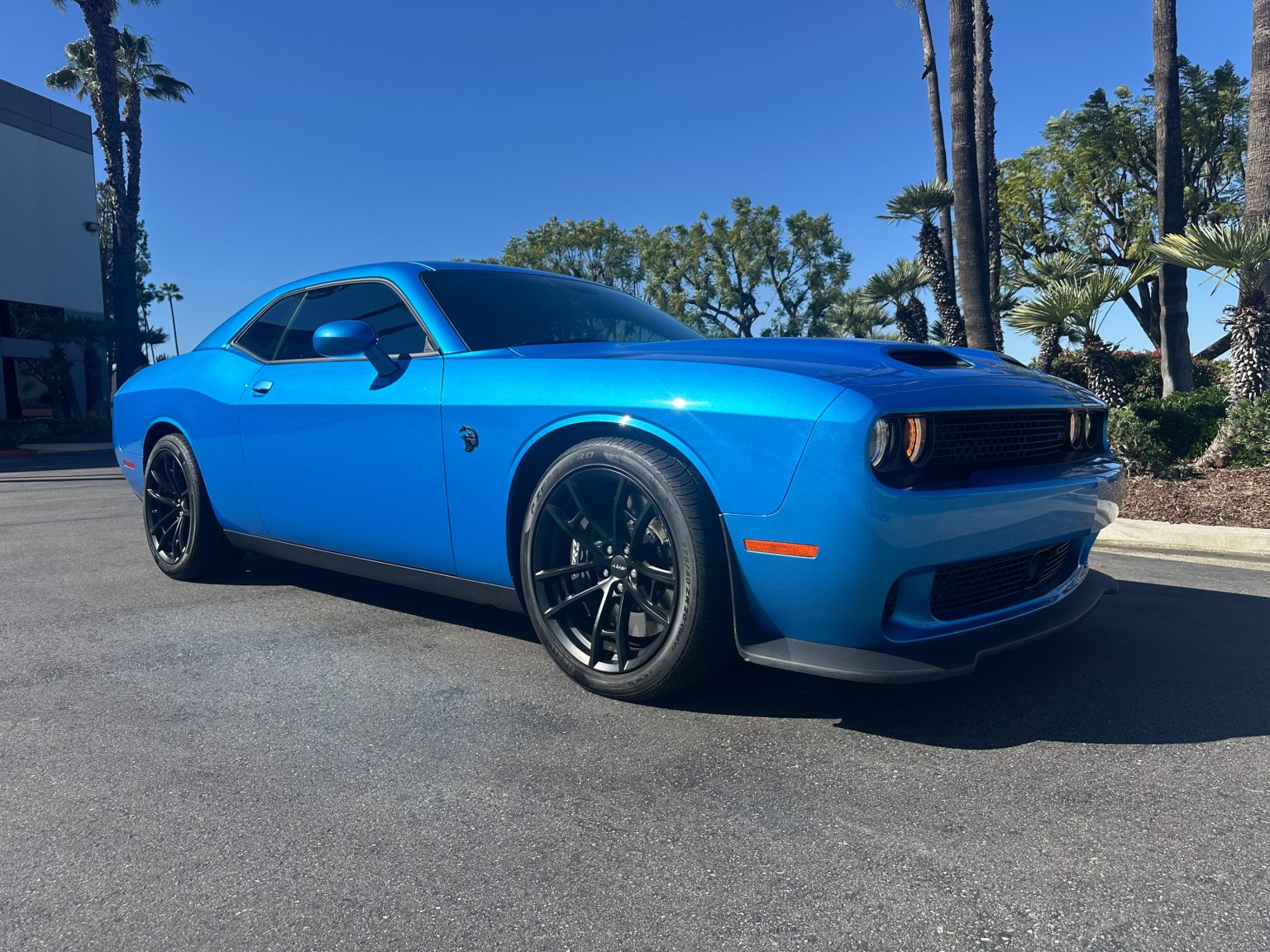 2023 Blue Dodge Challenger Hellcat Jailbreak 0405