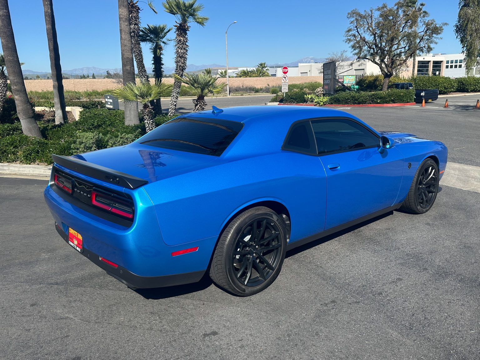 2023 Blue Dodge Challenger Hellcat Jailbreak 0409