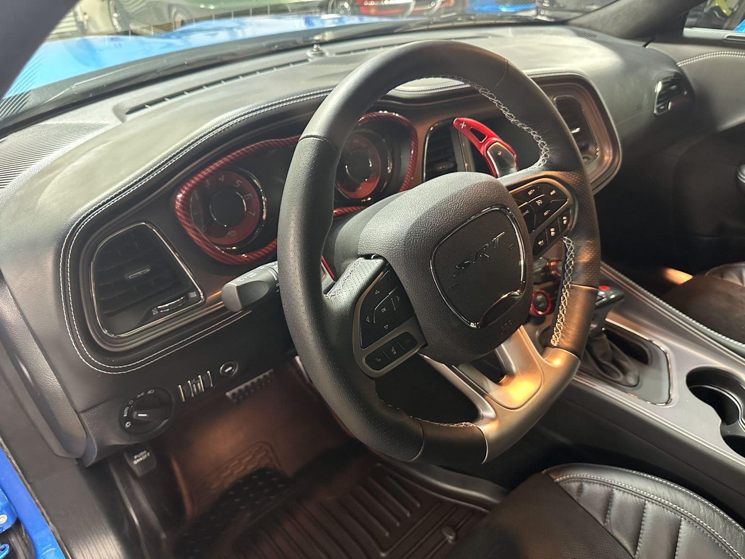 2023 Blue Dodge Challenger Hellcat Jailbreak 0417