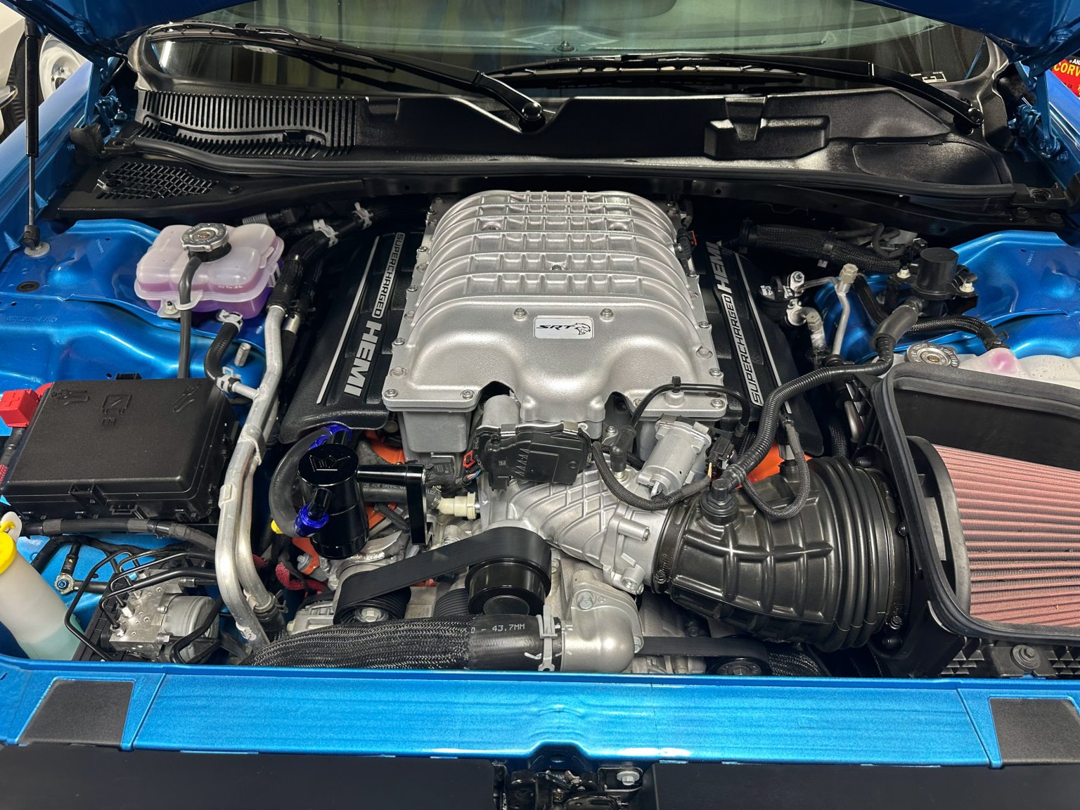 2023 Blue Dodge Challenger Hellcat Jailbreak 0443