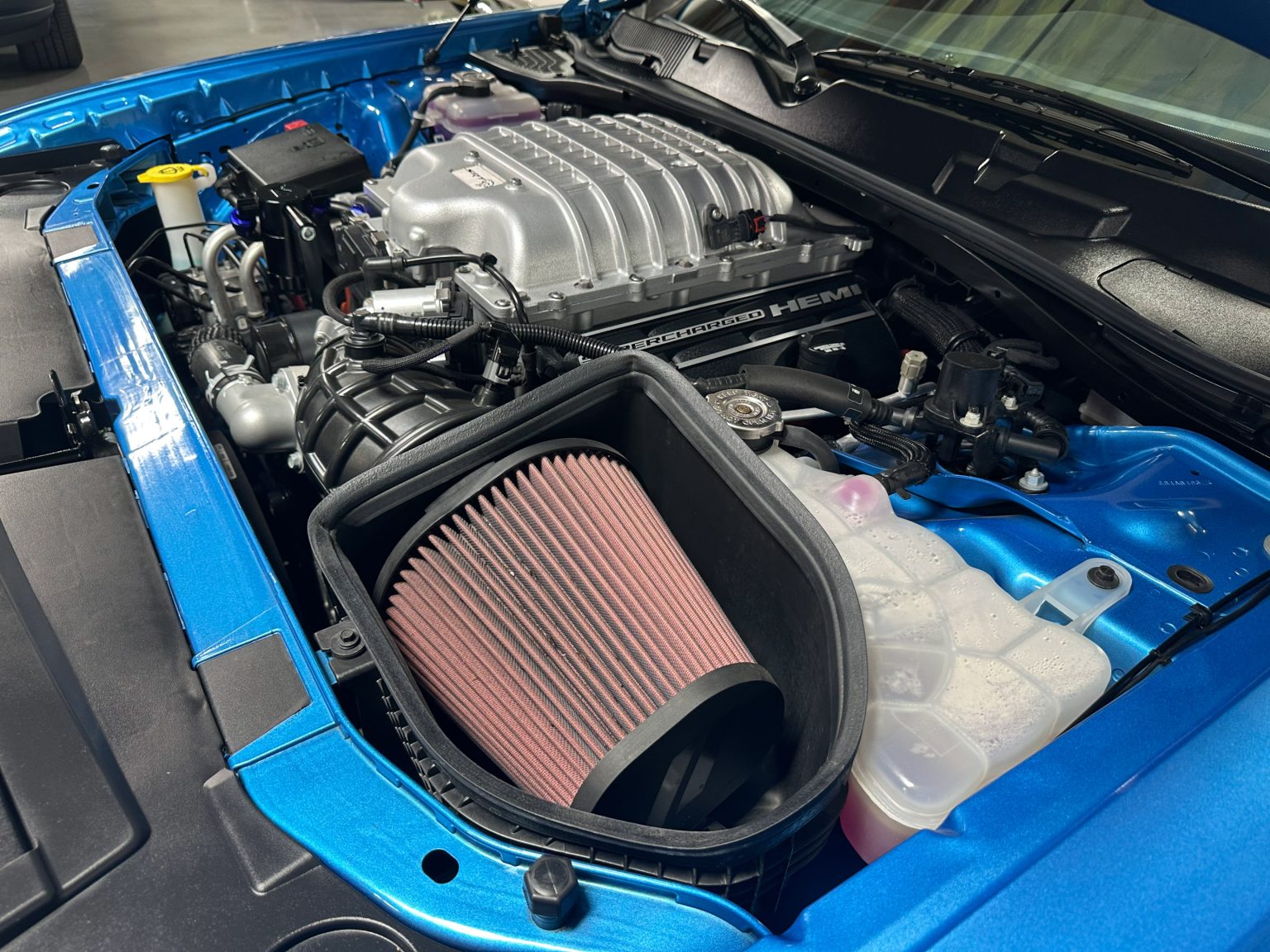 2023 Blue Dodge Challenger Hellcat Jailbreak 0444