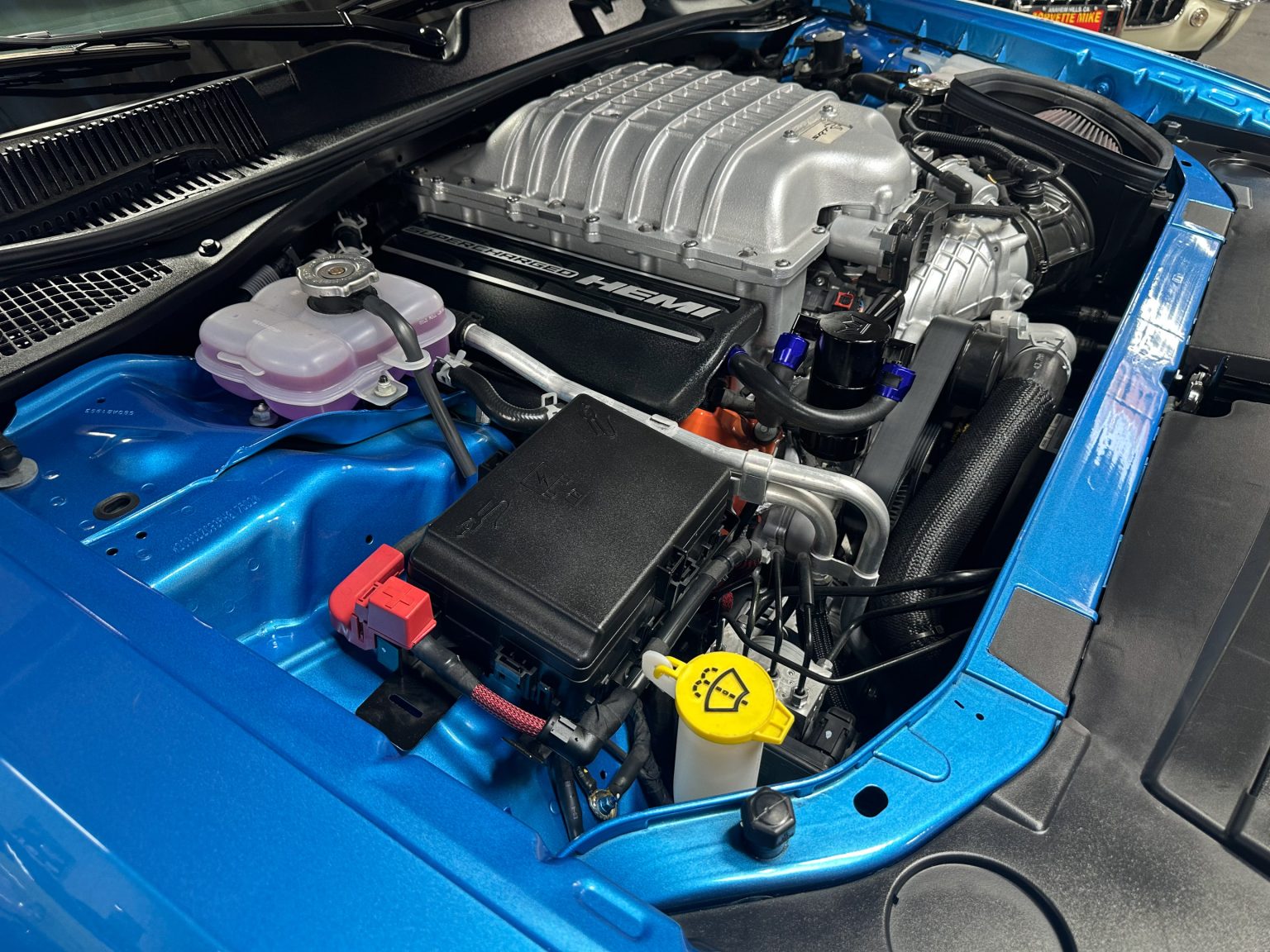 2023 Blue Dodge Challenger Hellcat Jailbreak 0445