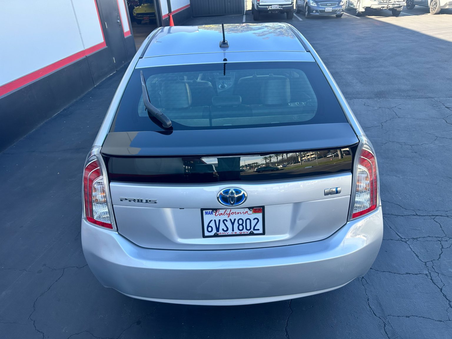 2012 Silver Toyota Prius 1231