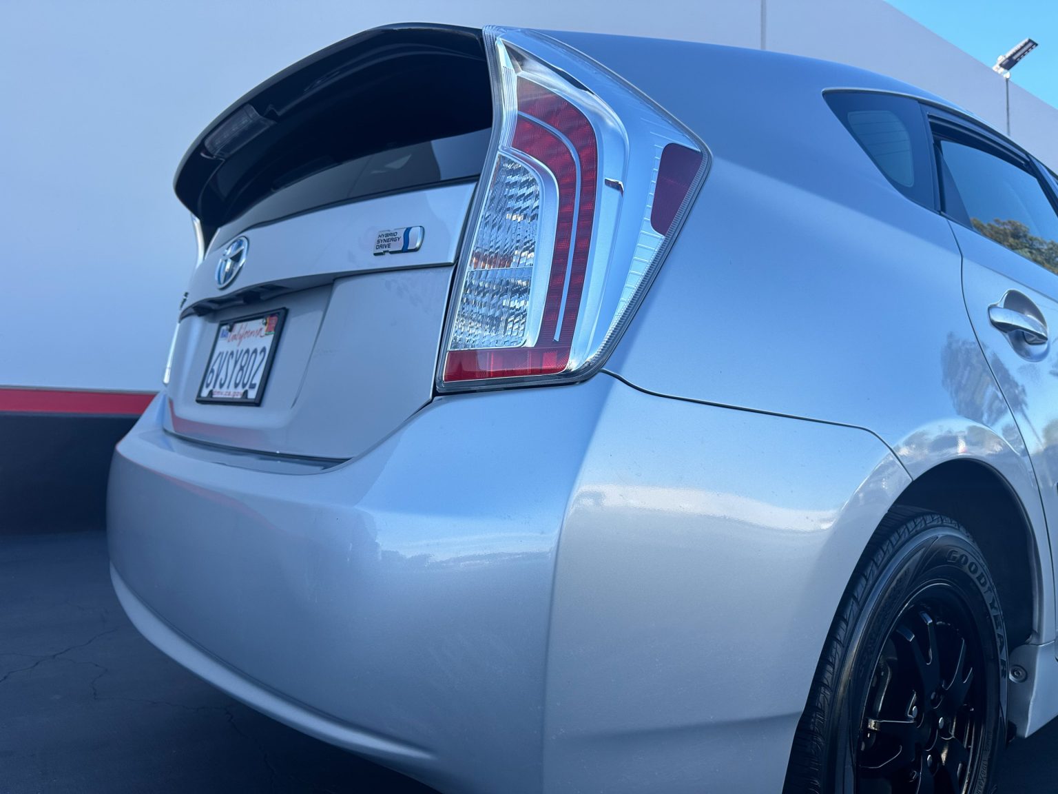 2012 Silver Toyota Prius 1235