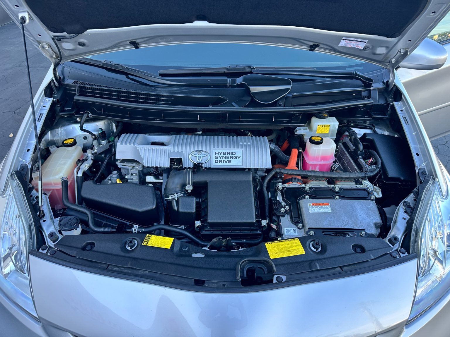 2012 Silver Toyota Prius 1280