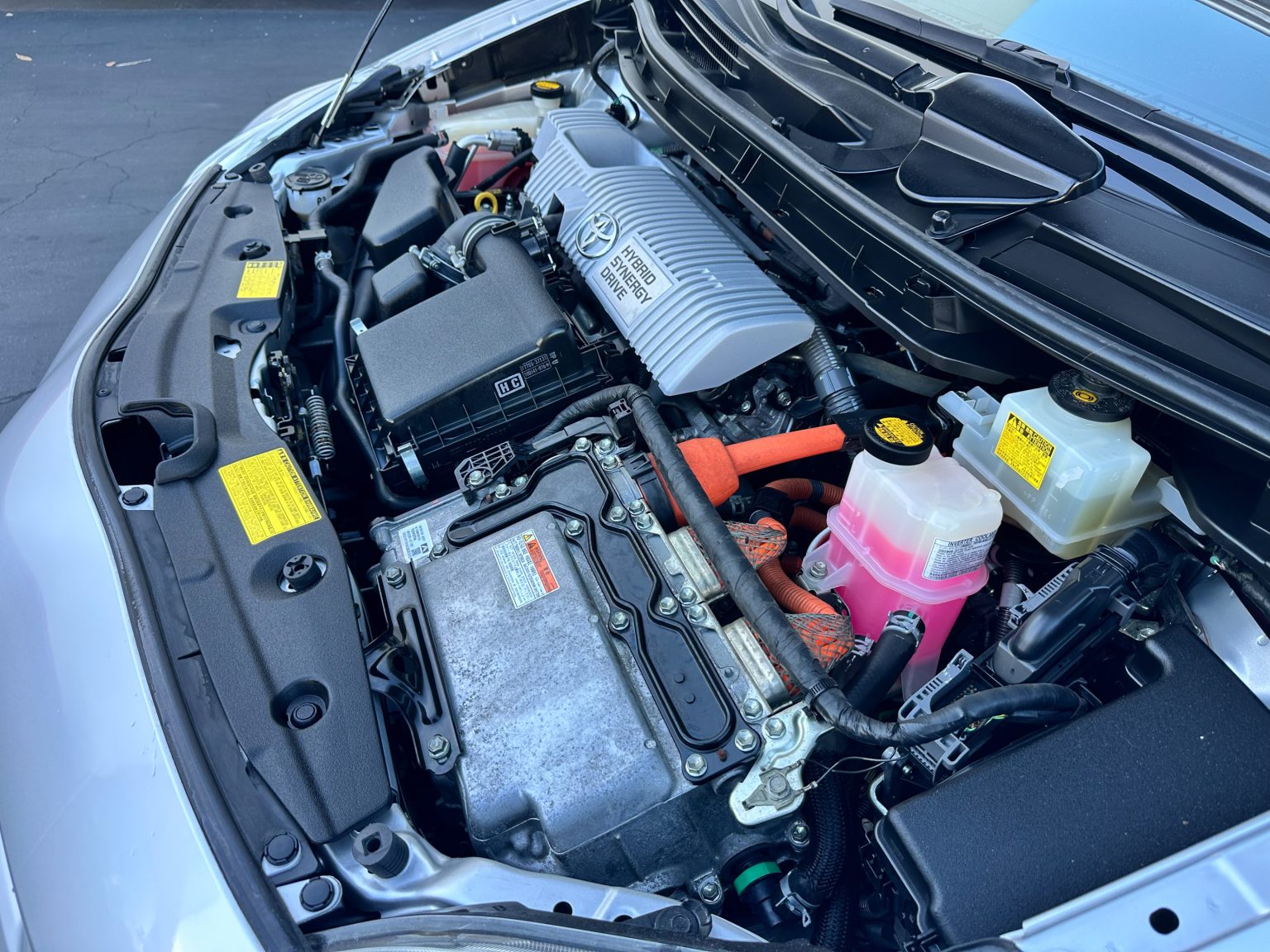 2012 Silver Toyota Prius 1281