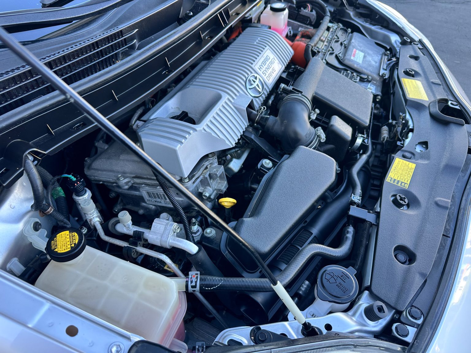 2012 Silver Toyota Prius 1282