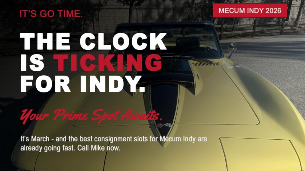 1967 Sunfire Yellow Corvette Mecum hero