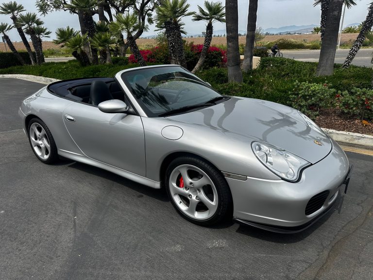 2004 Silver Porsche 911 C4S AWD Cabriolet