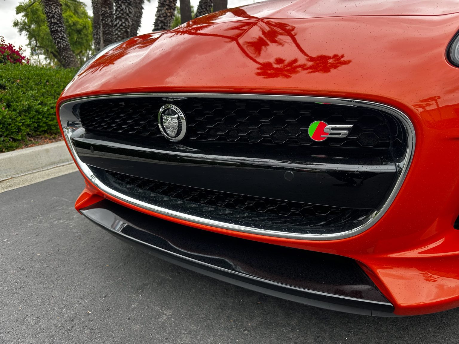 2014 Orange Jaguar F Type Convertible 1925