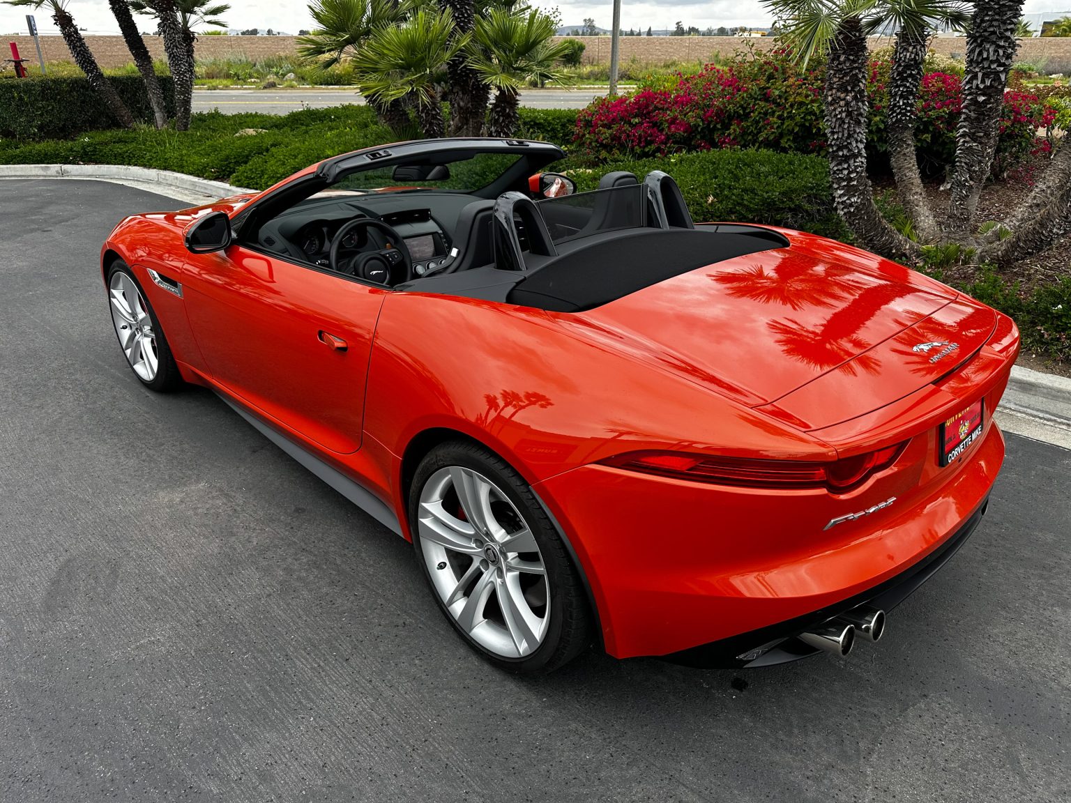 2014 Orange Jaguar F Type Convertible 1927