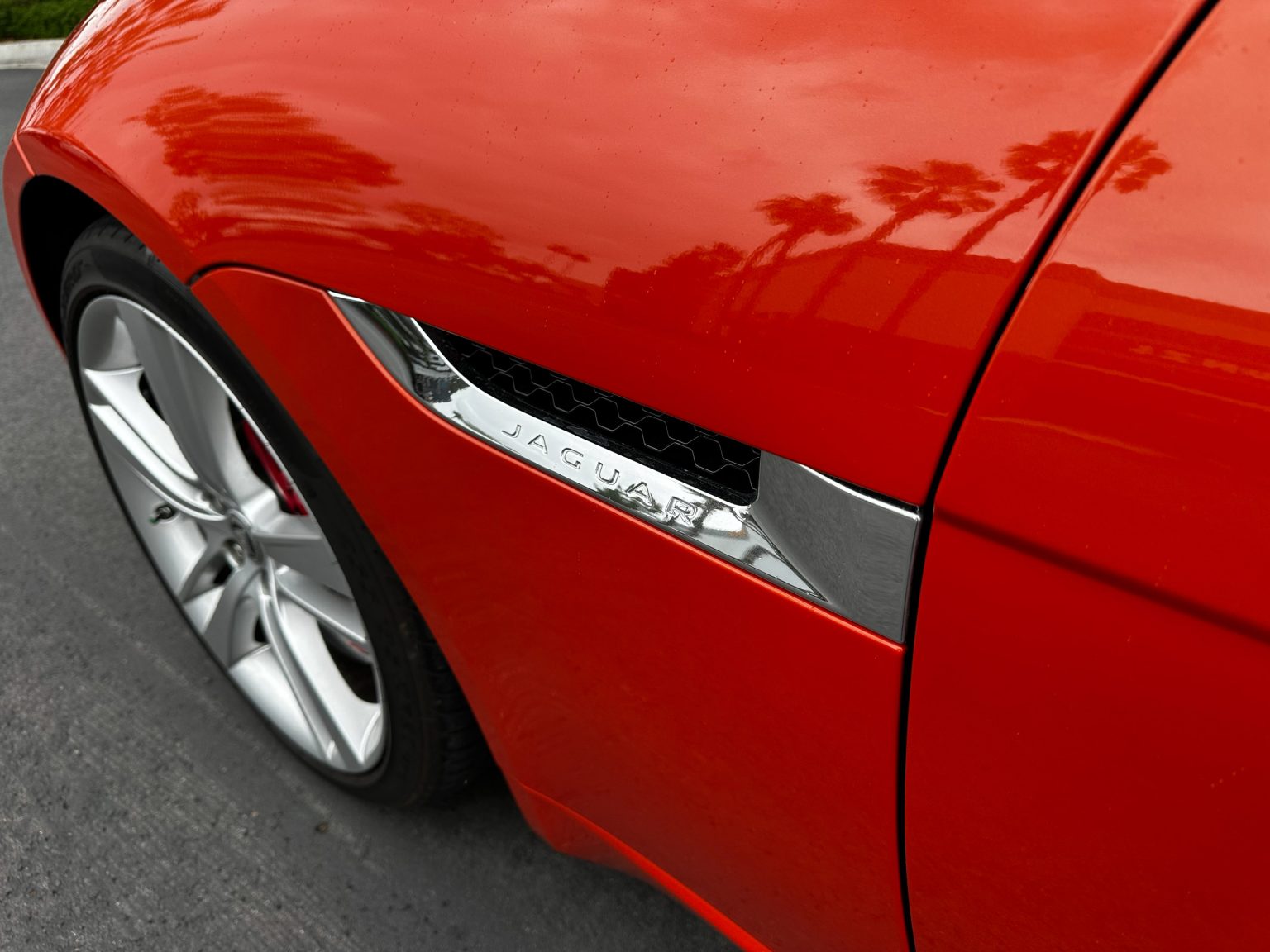 2014 Orange Jaguar F Type Convertible 1929