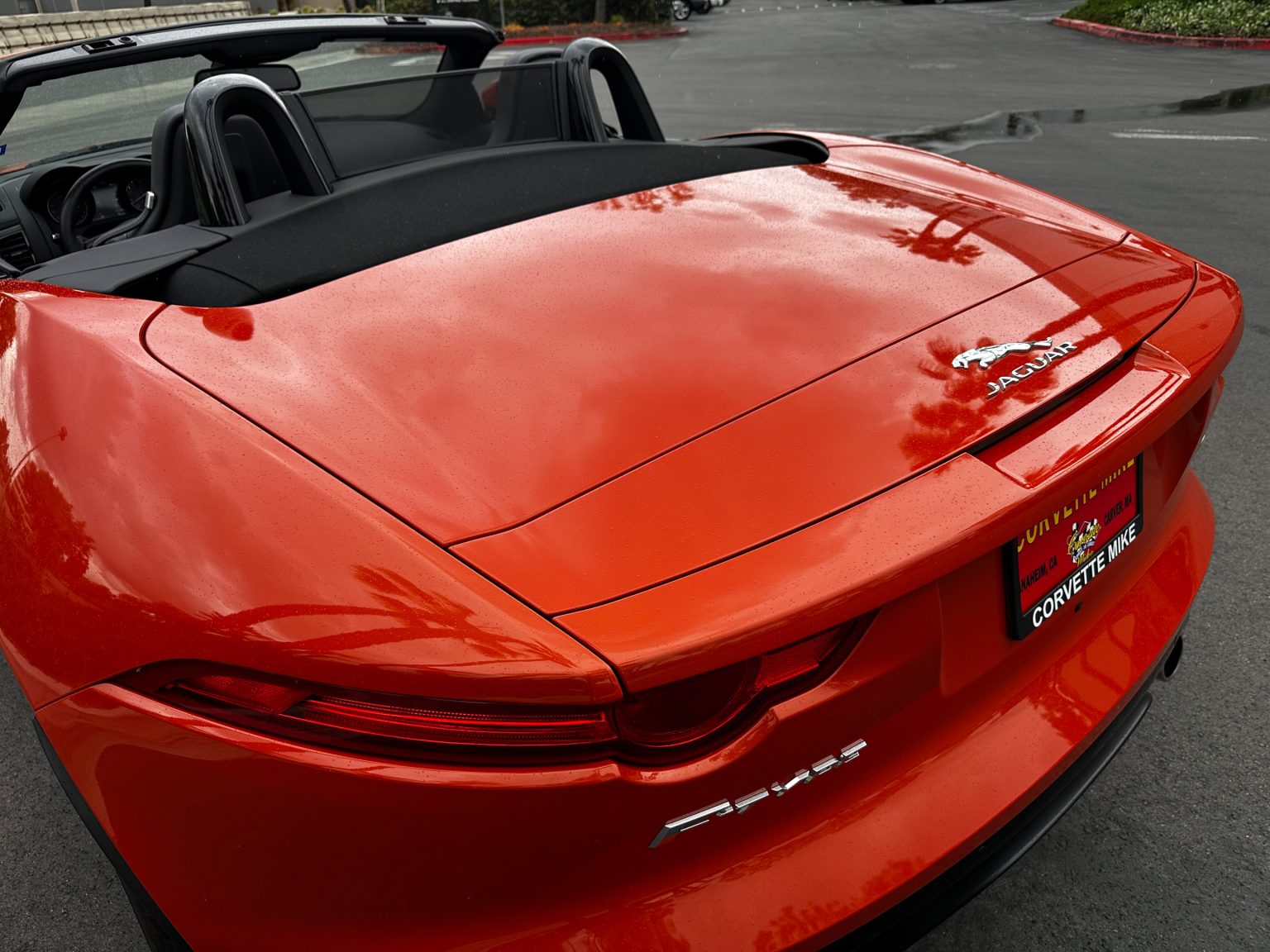 2014 Orange Jaguar F Type Convertible 1939