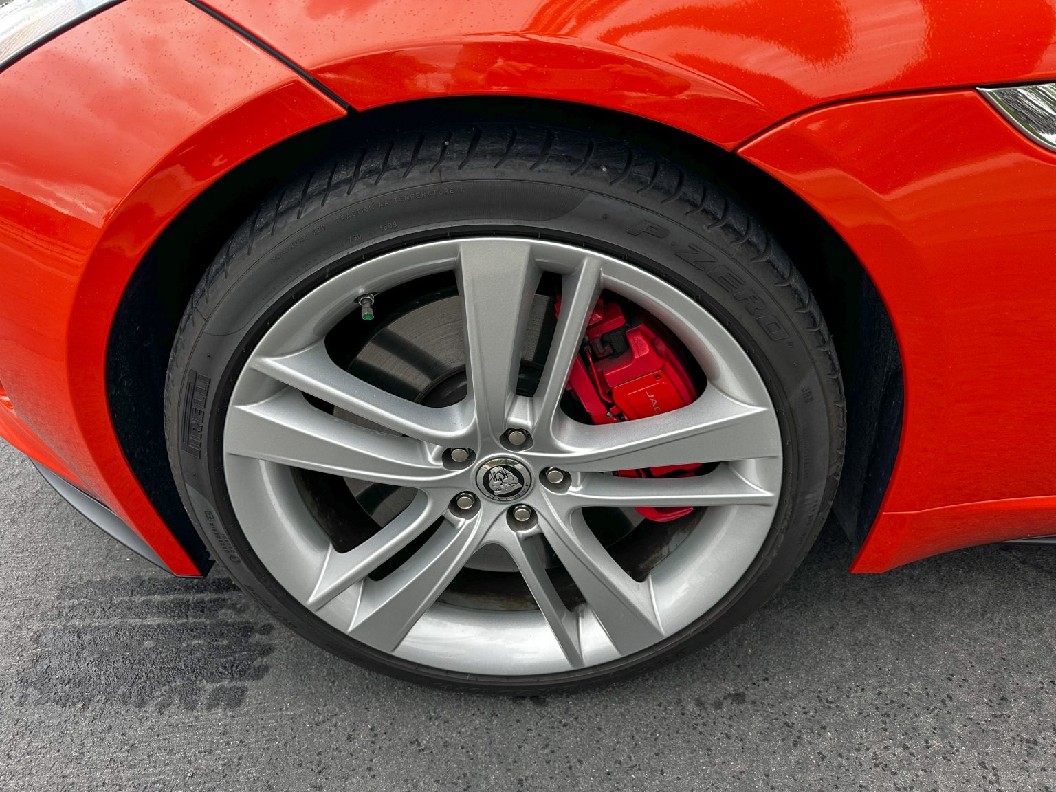 2014 Orange Jaguar F Type Convertible 1941
