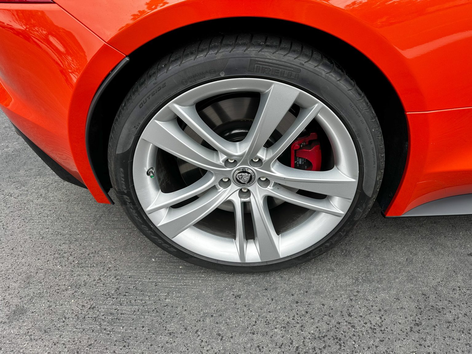 2014 Orange Jaguar F Type Convertible 1943